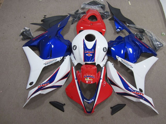 2009-2012 Red White Blue HRC Honda CBR600RR Motorbike Fairing UK Stores