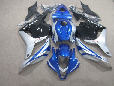 2009-2012 Blue Silver Black Honda CBR600RR Motorbike Fairing UK Stores