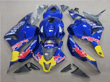 2009-2012 Blue Red Bull Honda CBR600RR Motor Bike Fairings UK Stores