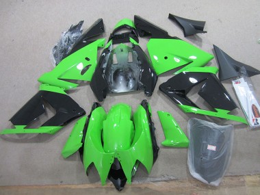 2003-2005 Black Green Kawasaki ZX10R Moto Fairings UK Stores