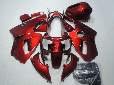 2000-2001 Red Kawasaki ZX12R Motorcycle Fairing Kit UK Stores