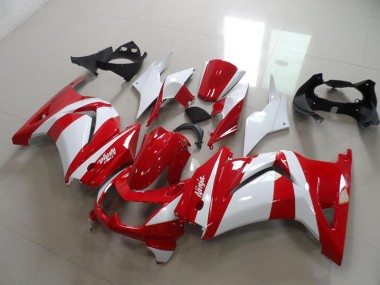 2008-2012 Red White Kawasaki ZX250R Replacement Fairings UK Stores