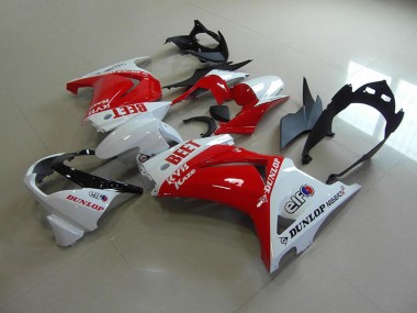 2008-2012 Red White BEET Kawasaki ZX250R Motor Fairings UK Stores