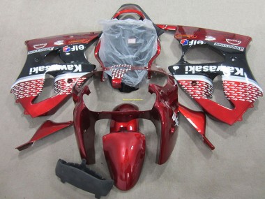 2000-2002 Red Kawasaki ZX6R Bike Fairing UK Stores