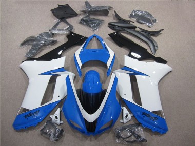 2007-2008 Black Kawasaki ZX6R Motorbike Fairings UK Stores