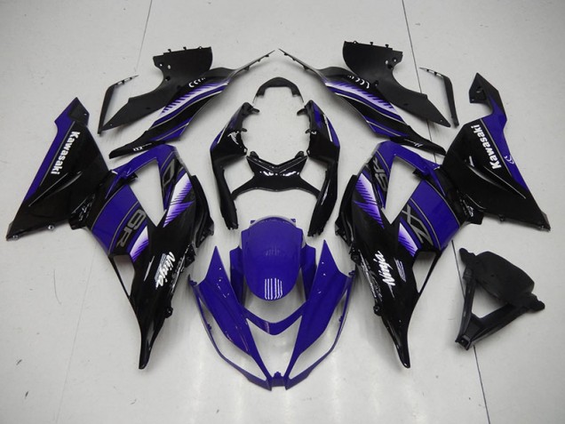 2013-2018 Black Blue Kawasaki ZX6R Motorbike Fairing UK Stores