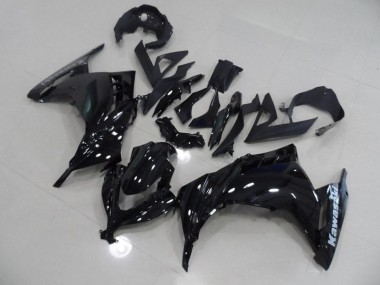 2013-2016 Black Kawasaki ZX300R Motor Bike Fairings UK Stores