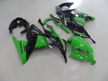 2013-2016 Black Green Kawasaki ZX300R Motorcycle Replacement Fairings UK Stores