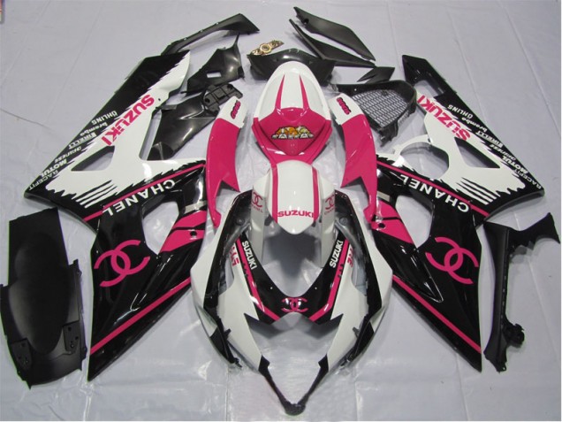 2005-2006 Pink Chanel Suzuki GSXR1000 Motorbike Fairing UK Stores