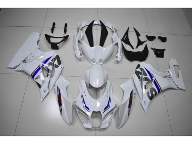 2017-2021 White Suzuki GSXR1000 Replacement Motorcycle Fairings UK Stores