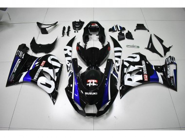 2017-2021 Black White Motul Suzuki GSXR1000 Motorcycle Fairings Kits UK Stores