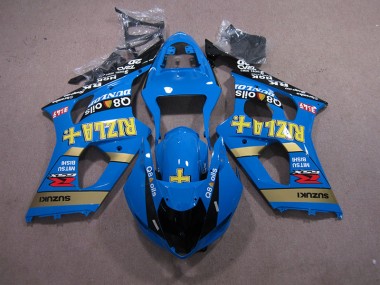 2003-2004 Blue Rizla Q8 oils Suzuki GSXR1000 Motorcycle Fairing UK Stores