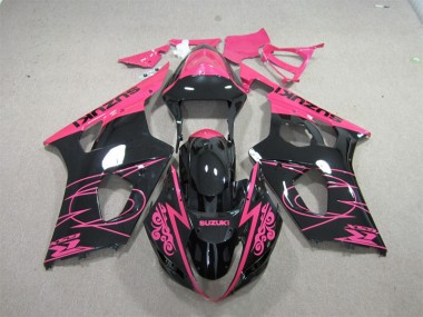 2003-2004 Pink Black Suzuki GSXR1000 Bike Fairing Kit UK Stores