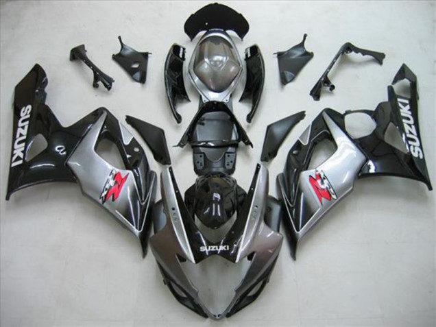 2005-2006 Black Silver Suzuki GSXR1000 Motorcycle Fairing UK Stores