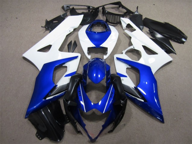 2005-2006 Blue White Suzuki GSXR1000 Motorcylce Fairings UK Stores