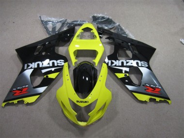 2004-2005 Yellow Black Suzuki GSXR600 Motorcycle Bodywork UK Stores