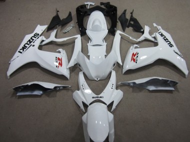 2006-2007 White Suzuki GSXR600 Motorcyle Fairings UK Stores