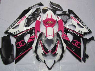 2006-2007 Pink Chanel Suzuki GSXR600 Bike Fairings UK Stores