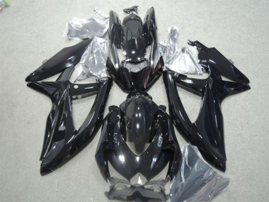 2008-2010 Black Suzuki GSXR600 Motorcycle Fairings Kits UK Stores