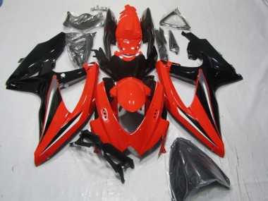 2008-2010 Red Black Suzuki GSXR600 Moto Fairings UK Stores