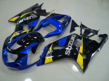 2001-2003 Blue Black Suzuki GSXR750 Motorbike Fairing Kits UK Stores