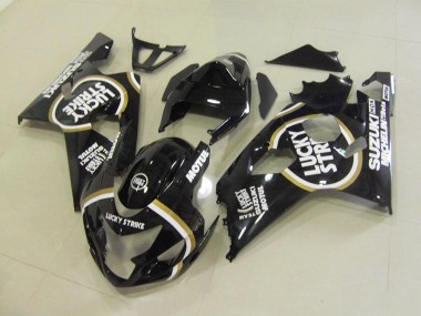 2004-2005 Black White Lucky Strike Motul Suzuki GSXR750 Motorcycle Fairing UK Stores