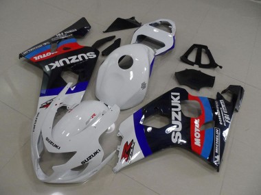 2004-2005 Wite Blue Motul Suzuki GSXR750 Motorcycle Bodywork UK Stores