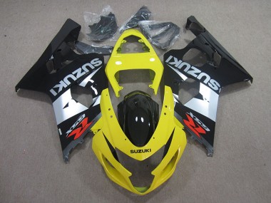 2004-2005 Yelow Black Silver Suzuki GSXR750 Motorcycle Replacement Fairings UK Stores