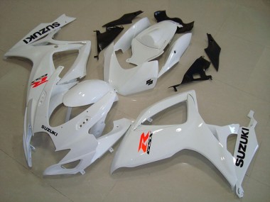 2006-2007 White Suzuki GSXR750 Motor Fairings UK Stores