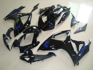 2006-2007 Black Blue Decal Suzuki GSXR750 Bike Fairing UK Stores