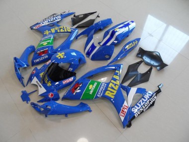 2006-2007 Blue Yellow Rizla Suzuki GSXR750 Replacement Fairings UK Stores