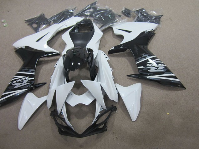 2011-2021 White Black Suzuki GSXR750 Motorcycle Fairing Kit UK Stores