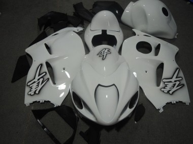 1996-2007 White Suzuki GSXR1300 Hayabusa Motorbike Fairings UK Stores