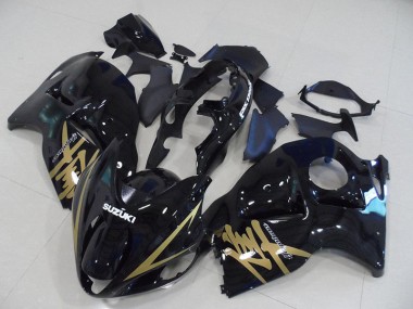 1996-2007 Black Gold Decal Suzuki GSXR1300 Hayabusa Bike Fairings UK Stores