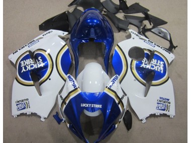 1996-2007 Blue Motul White Lucky Strike Suzuki GSXR1300 Hayabusa Motorcycle Replacement Fairings UK Stores