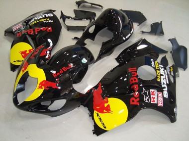 1996-2007 Black Yellow Red Bull Suzuki GSXR1300 Hayabusa Motorcycle Fairing Kits UK Stores