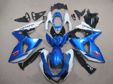 2009-2016 Blue White Suzuki GSXR1000 Replacement Fairings UK Stores