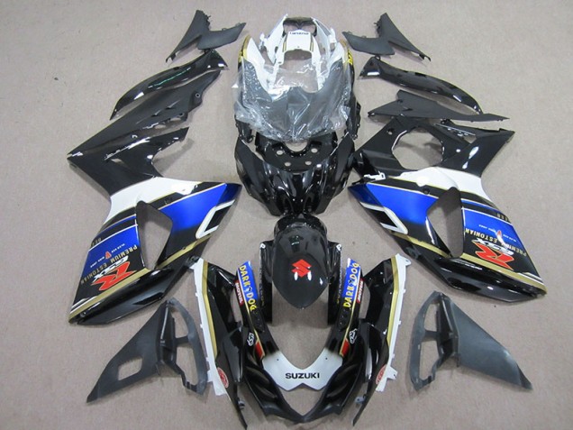 2009-2016 Black Dark Dog Suzuki GSXR1000 Motor Fairings UK Stores