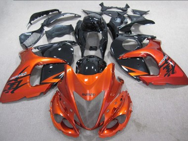 2008-2019 Orange Black Suzuki GSXR1300 Hayabusa Motor Bike Fairings UK Stores