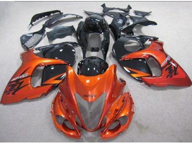 2008-2019 Orange Black Suzuki GSXR1300 Hayabusa Motor Bike Fairings UK Stores