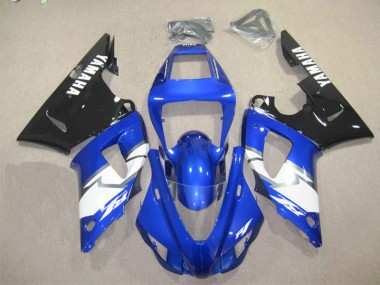 1998-1999 Blue Black White Decal Yamaha YZF R1 Motor Bike Fairings UK Stores