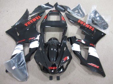 1998-1999 Black Red Decal Yamaha YZF R1 Motorcycle Fairings Kits UK Stores