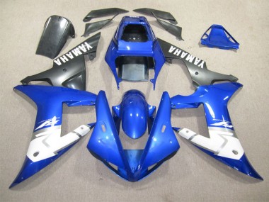 2002-2003 Blue White Yamaha YZF R1 Bike Fairing Kit UK Stores