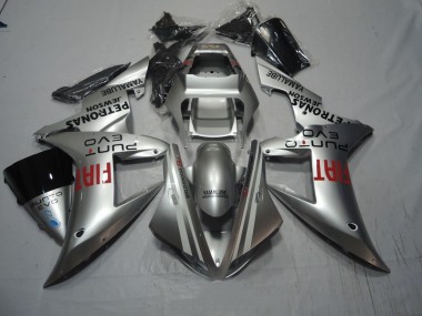 2002-2003 Silver Fiat Yamaha YZF R1 Replacement Fairings UK Stores