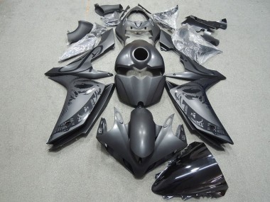 2007-2008 Black Yamaha YZF R1 Motorcycle Fairings Kits UK Stores