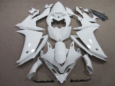 2007-2008 White Yamaha YZF R1 Motorcycle Fairings UK Stores