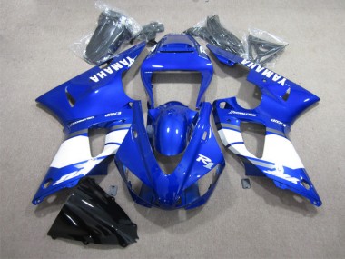 2009-2011 Blue White Yamaha YZF R1 Moto Fairings UK Stores