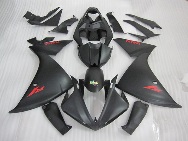 2009-2011 Black Red Yamaha YZF R1 Motorcycle Fairings UK Stores