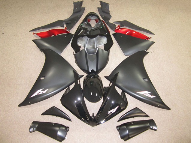 2012-2014 Black White Decal Yamaha YZF R1 Replacement Fairings UK Stores