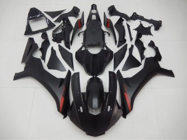 2015-2019 Black Red Yamaha YZF R1 Motorcycle Fairings Kit UK Stores